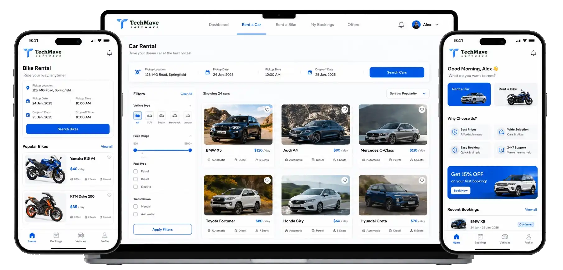 Taxi Booking App Demo