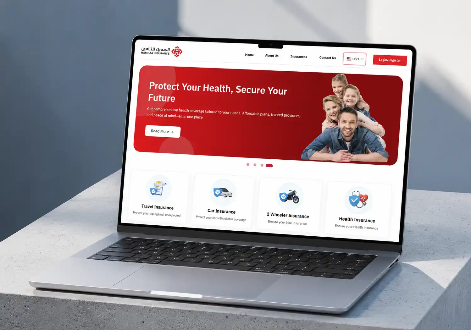 Al Hamraa Insurance Platform
