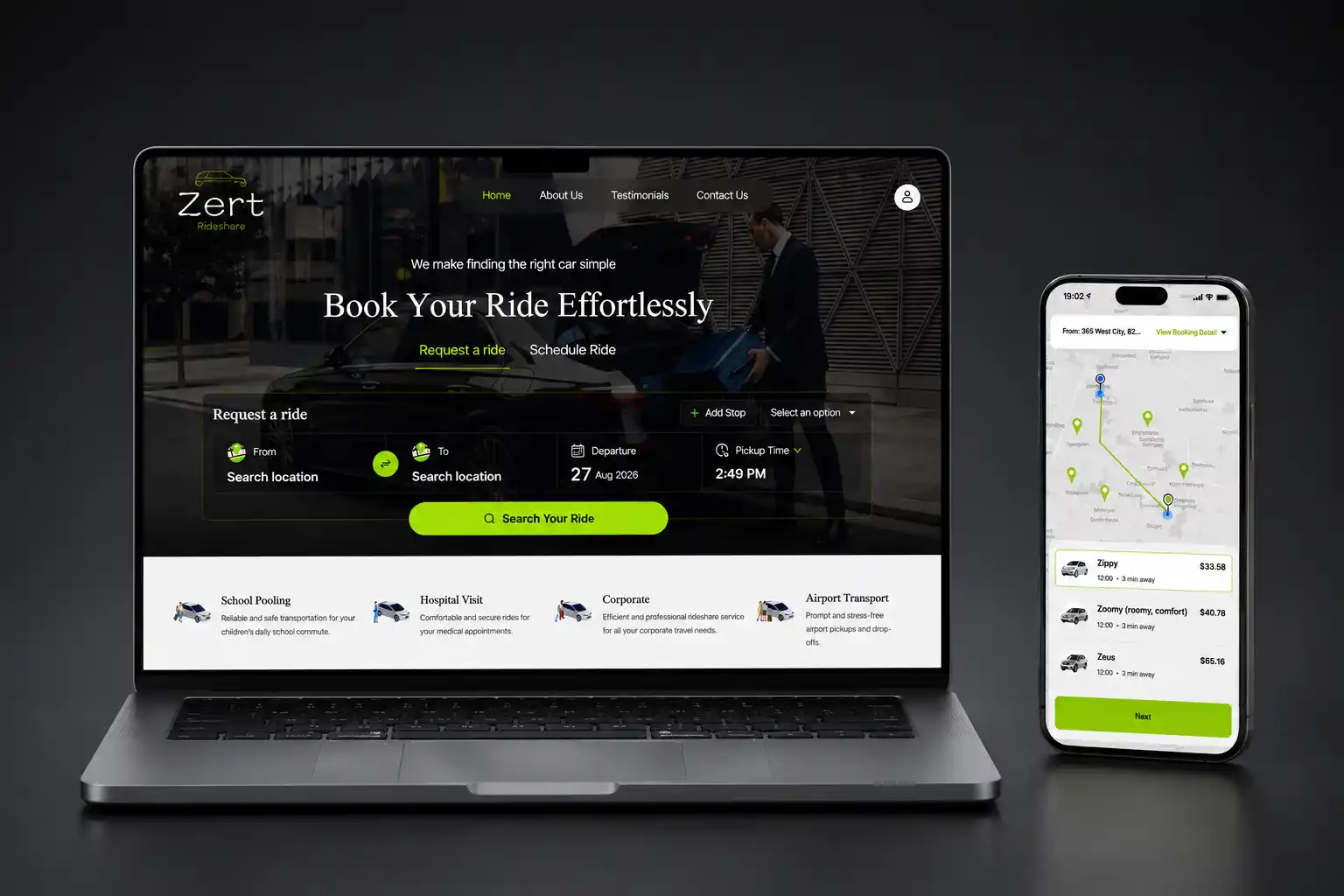 Zert Rideshare
