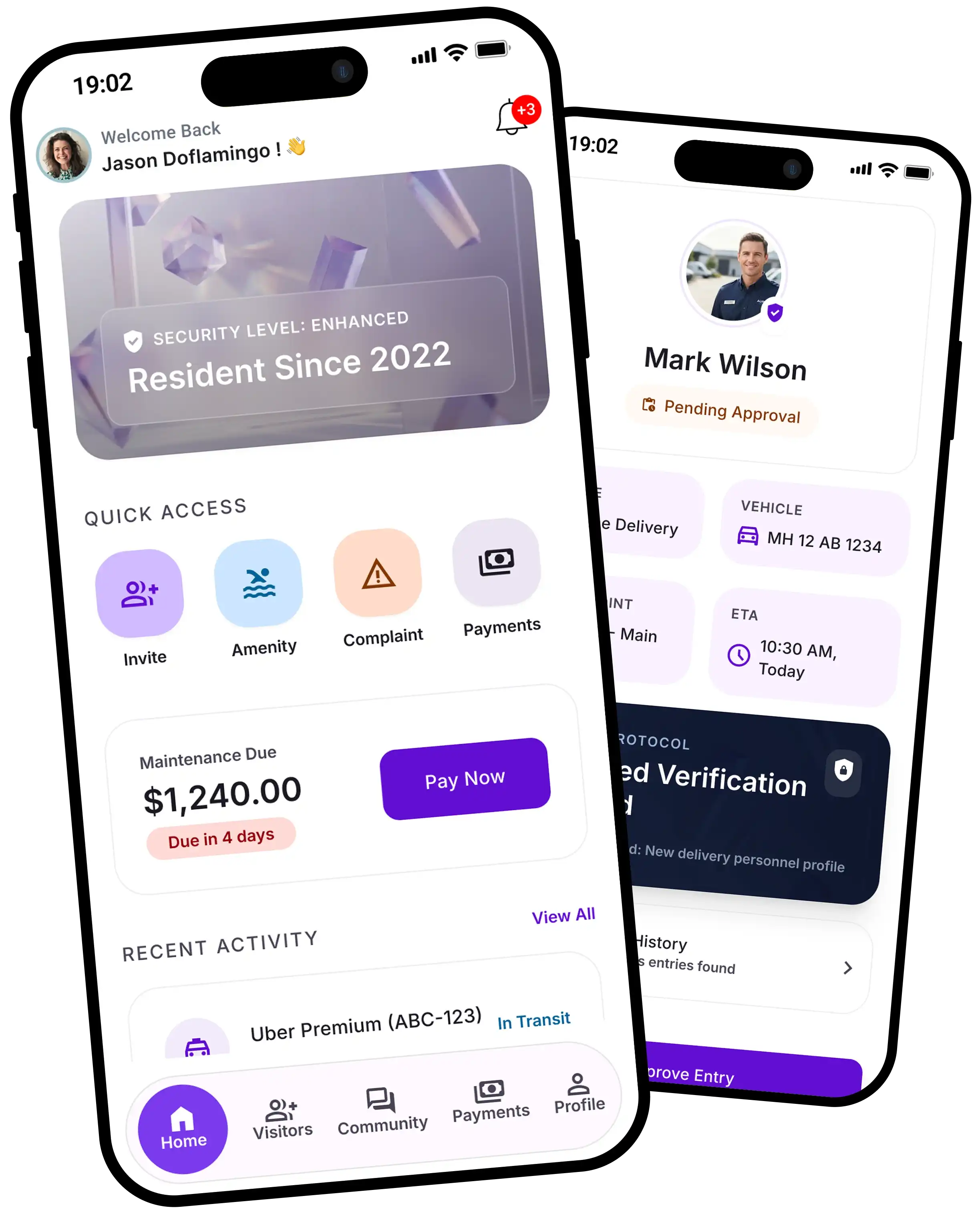 Society Management UI