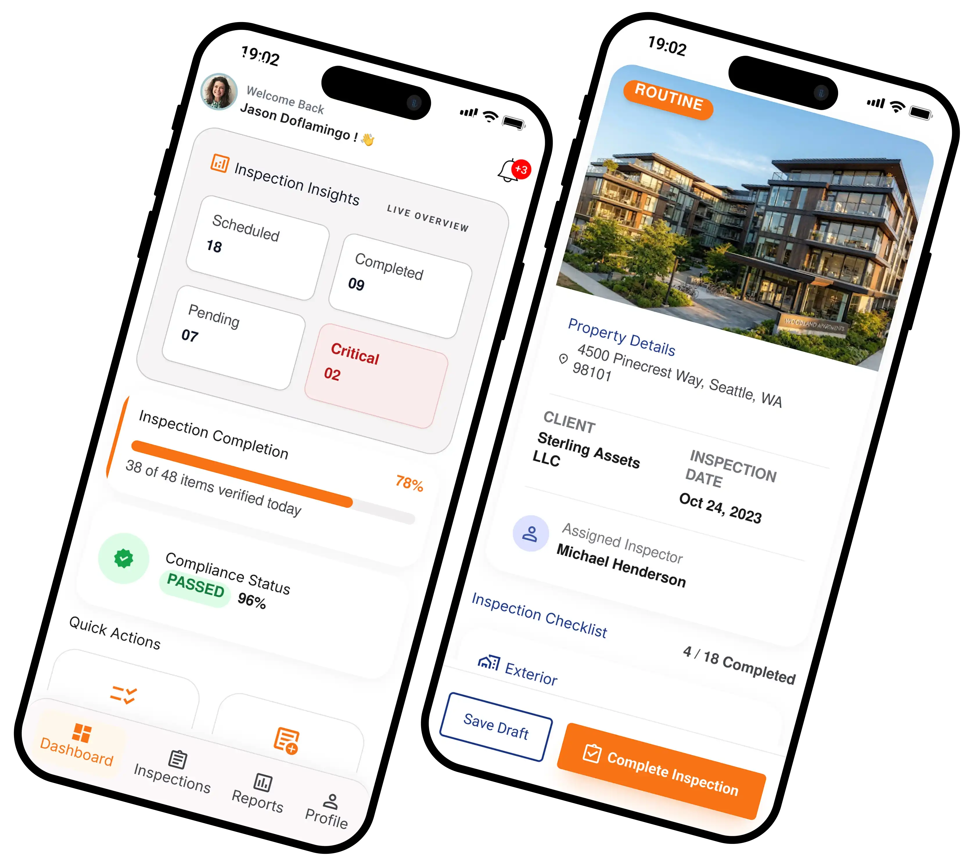 Property Inspection UI