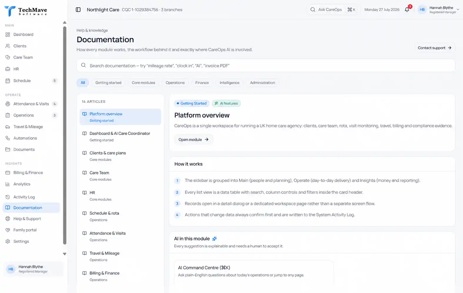 Operational and Financial Reporting Analytics Dashboard