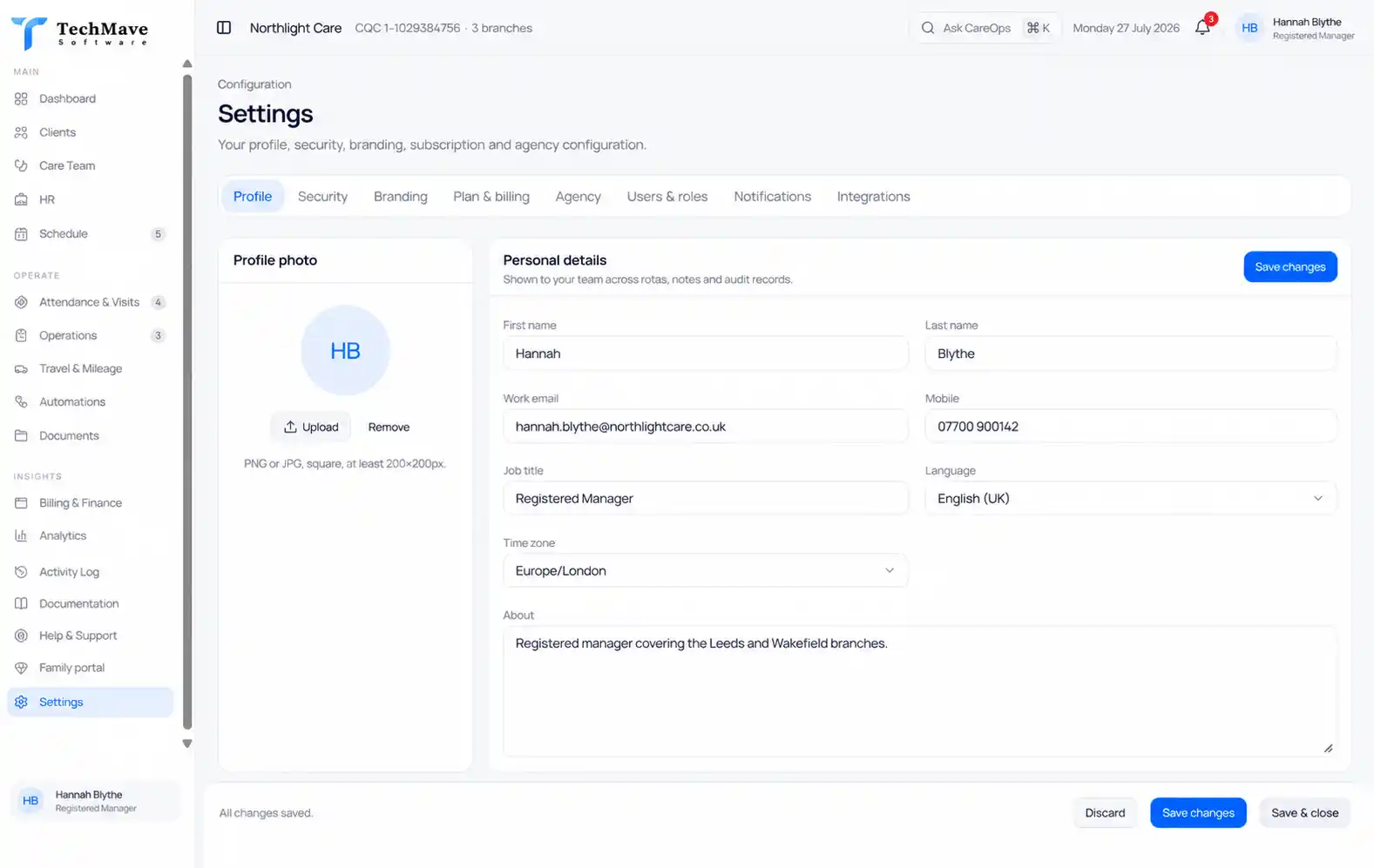 Operational and Financial Reporting Analytics Dashboard